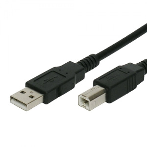 USB2.0 A-B 케이블 / 아두이노 우노,메가 전원,통신 우노 케이블 (5m) / 검정색